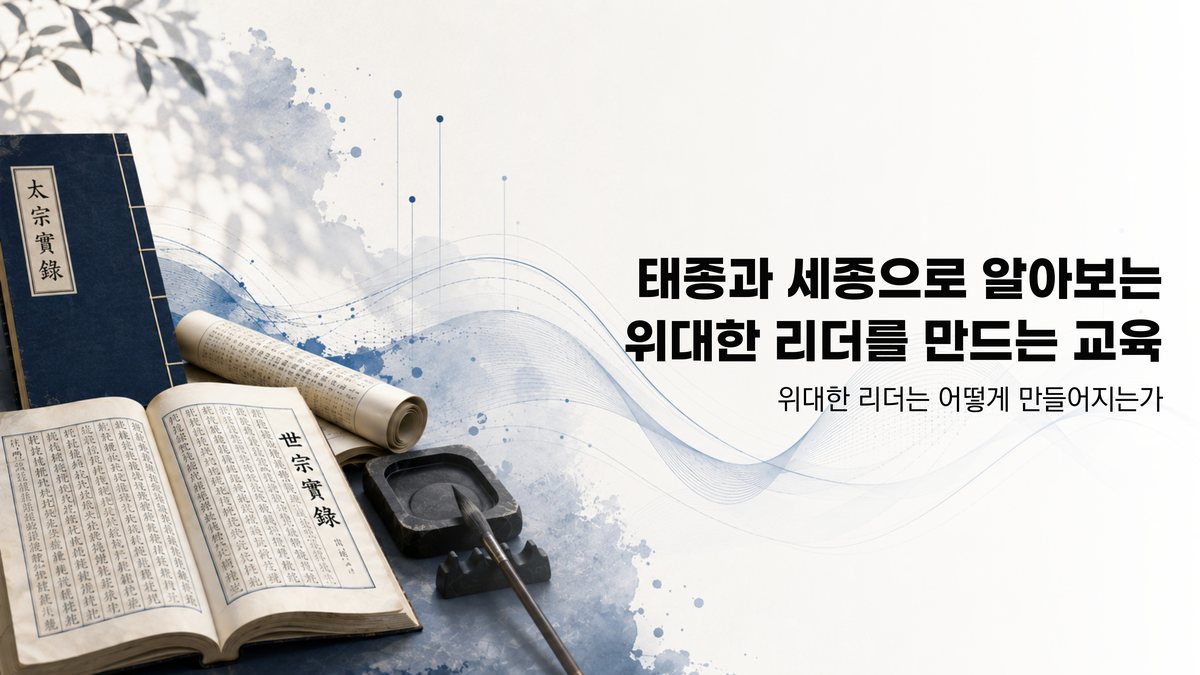 조선의 세자교육 강의